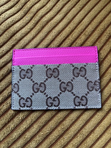 Porte cartes gucci denim - porte-cartes,