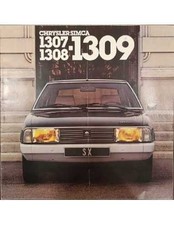 ▄▀▄ Brochure CHRYSLER SIMCA 1307 / 1308 / 1309 (Français) 1979 ▄▀▄