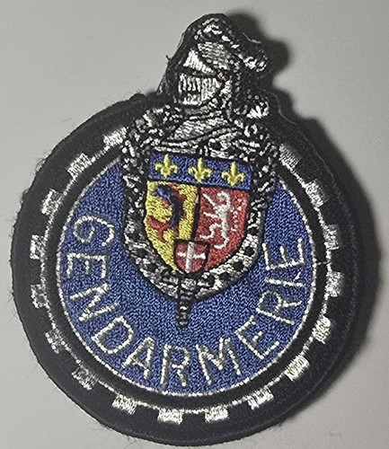 Patch ecusson gendarmerie - ecusson,