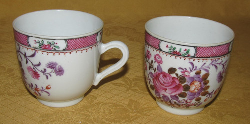 Duo tasses xixème - de,