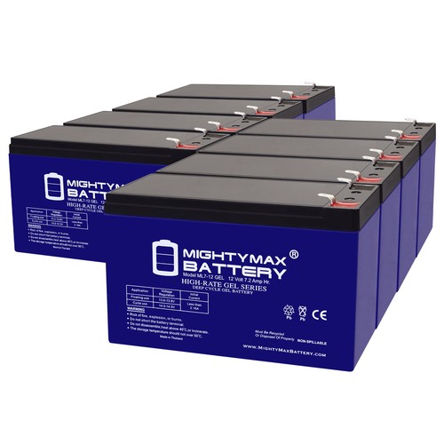 Mighty max 12v 7ah gel - mighty,