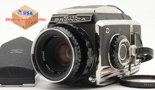 [NEAR MINT- w/prism finder] Zenza Bronica S2 w/ Nikkor P 75mm f2.8 From Japan
