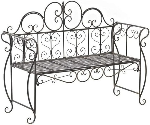 Banc jardin fer - de,