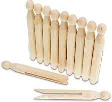 Lot de 18 pinces à linge à