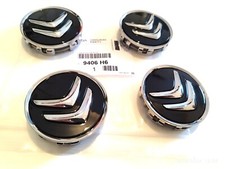 jeu 4 cabochon de roue Centre de roue  Citroën 60mm cache moyeu de Jante Citroën
