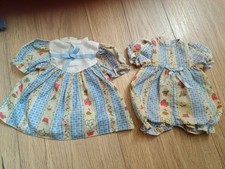 lot robe+barboteuse vintage  poupée