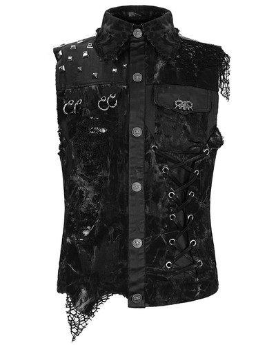 Devil fashion gilet biker - fashion, de