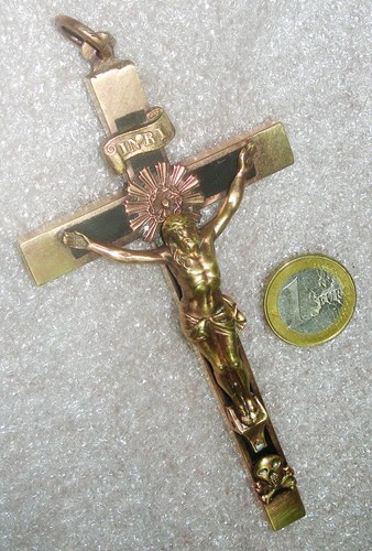 19thc antique french pectoral - french,