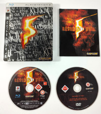 Playstation 3 PS3 Game Resident Evil 5 Steelbook With Manual Tracked Shipping