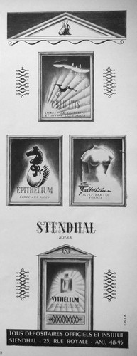 Publicité soins stendhal - soins,