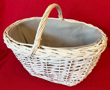 Fin Panier Raphia en Osier