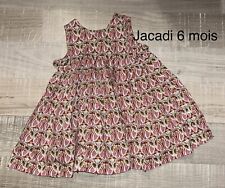 Jacadi 6 MOIS : ROBE ETE COTON
