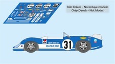 Autocollants Matra MS660 Le