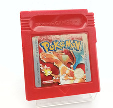 Jeu Pokemon ROUGE sur Game boy GB NINTENDO ORIGINAL FR Pile OK