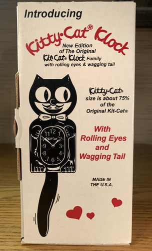 Vintage classic kit cat klock - kit-cat,
