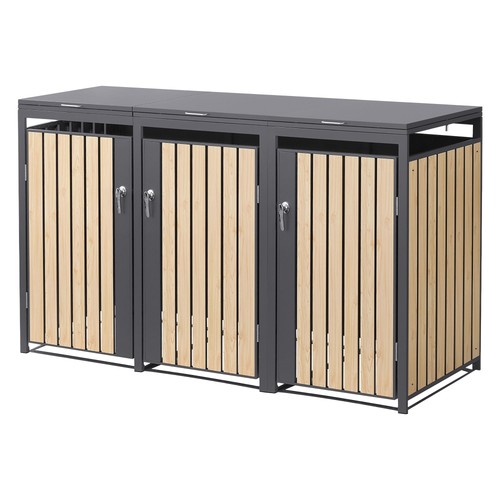 Cache poubelle 240l - cache,