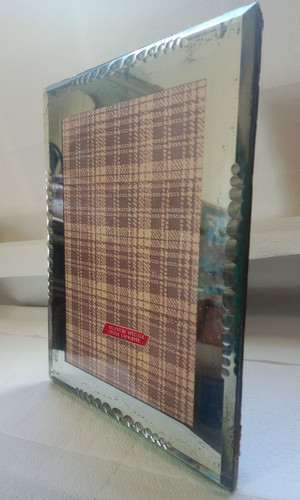 Ancien cadre verre miroir - ancien,