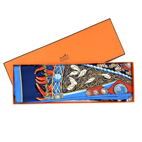 écharpe soie hermes carre - hermes,