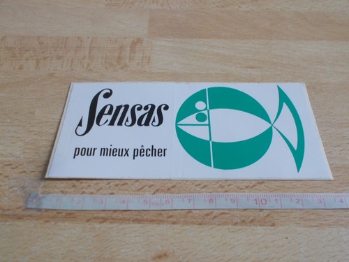 Autocollant pêche sensas - autocollant,