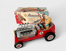DAIYA Roadster V8 Tin Toy années 50 Japon Battery FONCTIONNEL voiture jouet b...