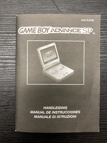Notice seule console gameboy - console,