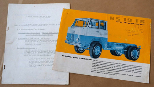Brochure camion catalogue - camion,