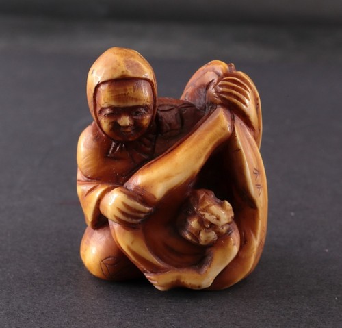 Ancienne figurine japonaise - , en