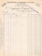 1921   EDOUARD DUBIED & CIE A PONTARLIER - M. PAPIN A TOURS