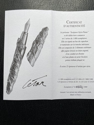 Stylo plume césar série - césar,série, a