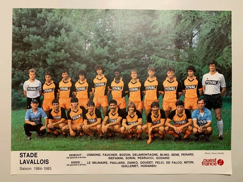 Poster equipe stade lavallois - equipe,
