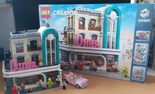 LEGO 10260 Creator Expert  Downtown Diner Complet Boite Et Notice Modular 
