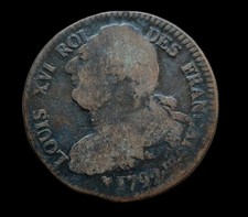 Louis XVI - 2 Sols Français - 1792 BB Strasbourg - TB