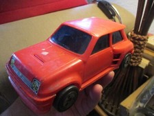 Ancienne Renault 5 R5 Turbo de Rallye Plastique Joustr à  Décorer