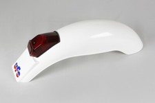 Garde-Boue Arrière Blanc Motocross Enduro Époque Vintage 50 80 125 1975 - 1979