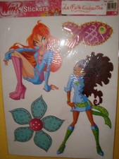 4 STICKERS WINX BLOOM LAYLA