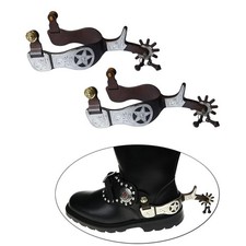 2pcs Western Cowboy Spurs