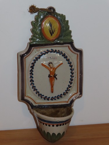 Grand bénitier ancien - ancien, en