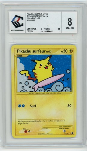 Pikachu surfeur 114 111 - surfeur, 114/111
