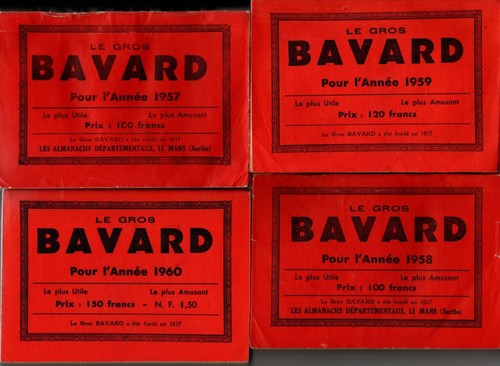 Gros bavard 1957 1960 - 1957-1960, lot