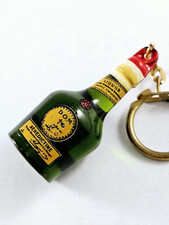 PORTE-CLES - MIGNON ! LIQUEUR BÉNÉDICTINE Bouteille 3D - Vintage 1960s - Fécamp.