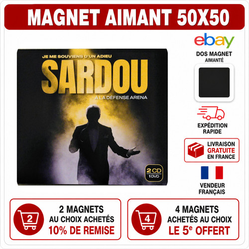 Magnet michel sardou souviens - michel,
