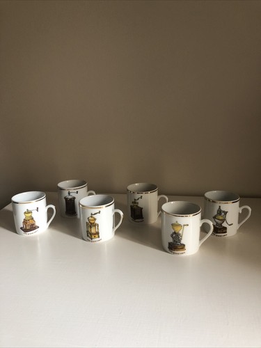 Lot anciennes tasses à - lot, de