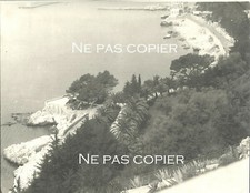 VILLEFRANCHE-SUR-MER 1927 grande photo 22 x 28 cm Alpes-Maritimes 06