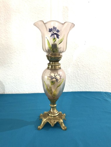 Lampe pétrole art nouveau - pétrole,