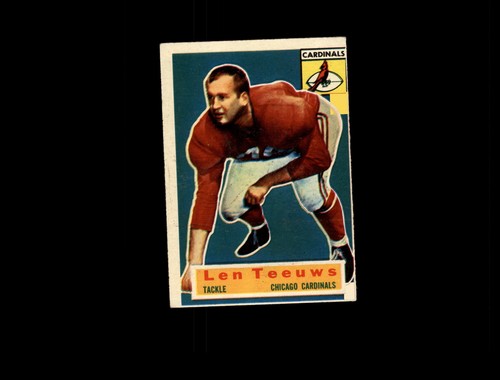 1956 topps len - 1956,