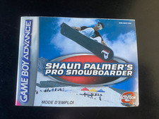 Game Boy Advance / Notice Shaun Palmer’s Pro Snowboarder FRA 