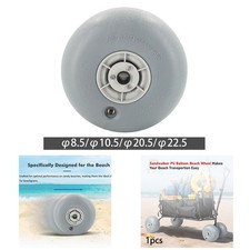 Roues de ballon de plage