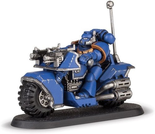 Maquette moto space marines - 2,