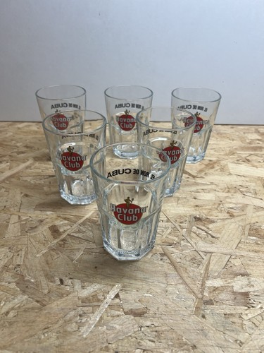 Lot verres havana - 6,