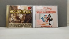 Lot 2 albums CD ACCORDEON -